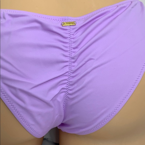 Pink Victoria’s Secret itsy mini ruched bikini Med - Picture 4 of 11